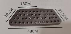 81615100490/81615100271 FOOT STEP PLATE BOARD for MAN TGA-XXL/XL