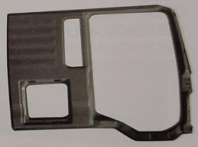 81625104608 SIDE ENCLOSURE DOOR SKIN  RH for MAN TGX/TGS/TGL/TGM