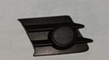 81416850138 FOG LAMP COVER WITH HOLE  RH for MAN TGX/TGS/TGL/TGM
