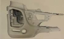 9438806873 BUMPER CORNER RH for  BENZ TRUCK AROCS SLT
