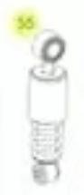 9613107255 SHOCK ABSORBER for   BENZ  HOSEING FOR OIL/AIR/COOLANT/HEAT SYSTEM