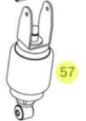 9613107455 SHOCK ABSORBER for   BENZ  HOSEING FOR OIL/AIR/COOLANT/HEAT SYSTEM