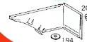 3818801519 FENDER TRIM RH for BENZ TRUCK CAB 641 / 691
