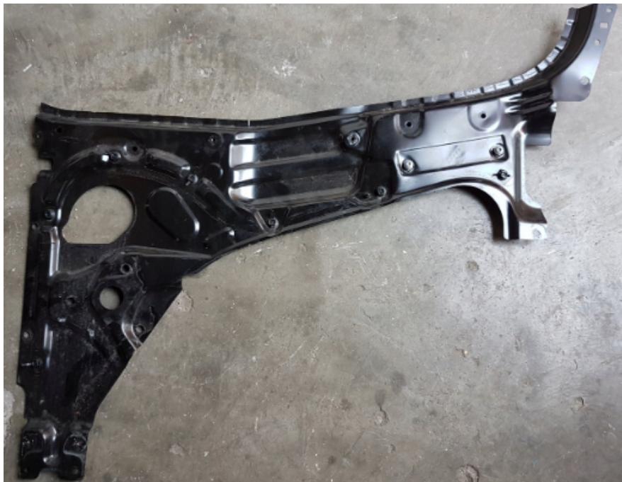 9607202703 DOOR INNER PANEL LH for BENZ TRUCK ACTROS MP4 2014