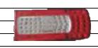  TAIL LAMP LENS(SHORT) for VOLVO FM / FH 02