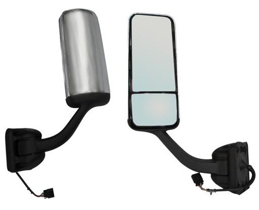  POWER DOOR MIRROR ASSY (CHROME) -LH for Freightliner Cascadia 2008 - 2016