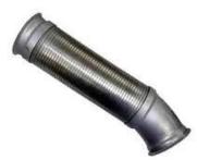 1529474 EXHAUST FLEXIBLE HOSE PIPE for  SCANIA TRUCK