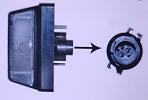 98426074 LICENSE PLATE LAMP LH for IVECO EUROSTAR/EUROTECH/EUROTRAKKER