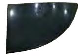 1368972 CORNER PANEL GARNISH LH for DAF CF85 1992