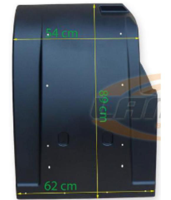 1997267/1659251 FRONT WHEEL REAR FENDER(CF65) LH for DAF CF85 1992