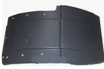 6498810301 MUDGARD RH for BENZ TRUCK CAB 641 / 691